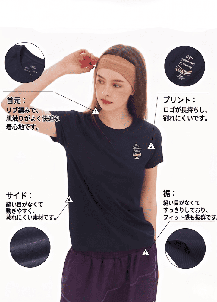 【DSU】バックプリントTシャツ