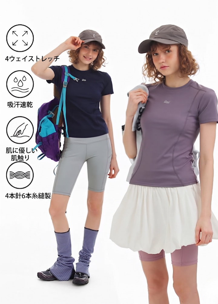 【DSU】スリムフィットTシャツ