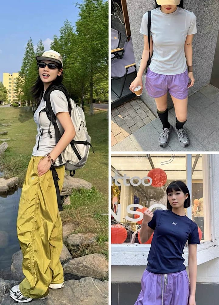 【DSU】スリムフィットTシャツ
