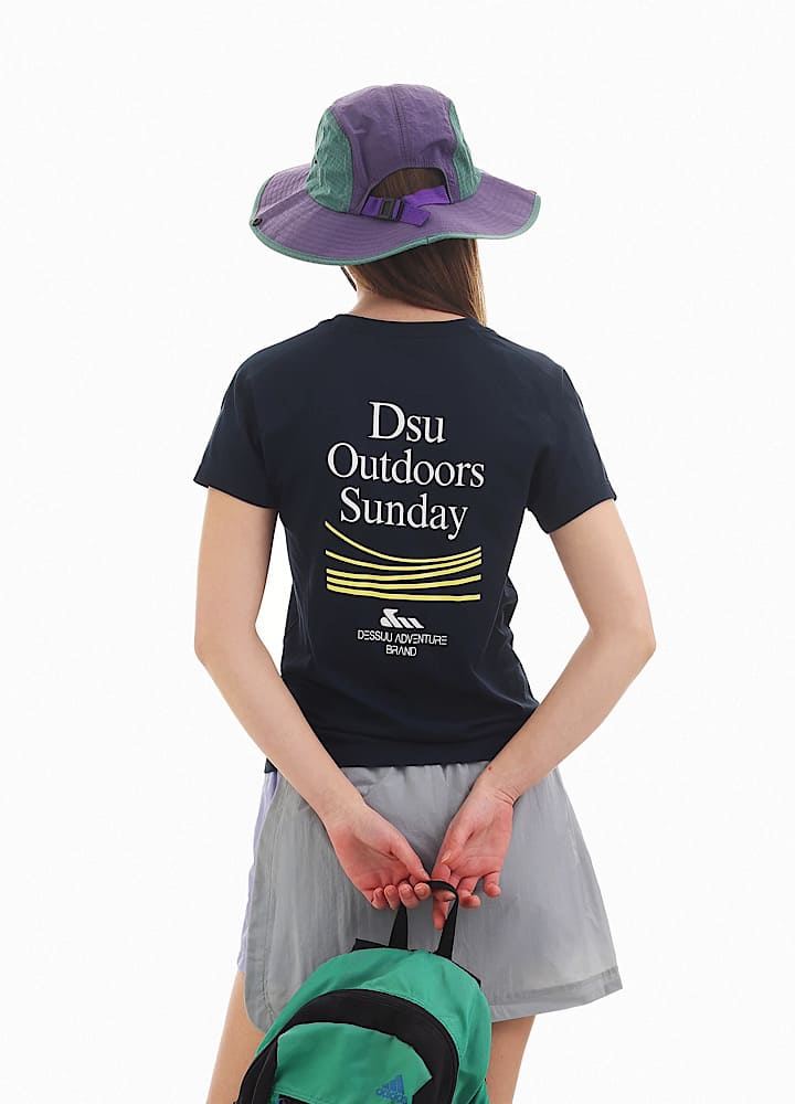 【DSU】バックプリントTシャツ