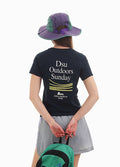 【DSU】バックプリントTシャツ