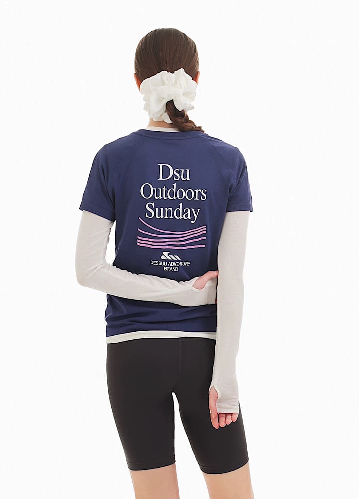 【DSU】バックプリントTシャツ